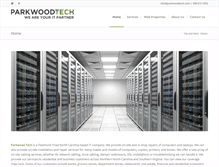 Tablet Screenshot of parkwoodtech.com